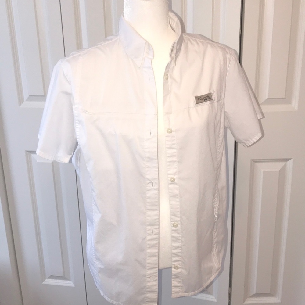 Columbia short sleeve button up